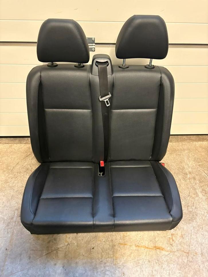 MERCEDES VITO W447 BIJRIJDERSBANK BANK ZWART LEER, Auto-onderdelen, Interieur en Bekleding, Mercedes-Benz, Ophalen