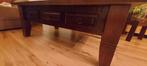 Koloniale salontafel met lades, Huis en Inrichting, Tafels | Salontafels, Ophalen of Verzenden