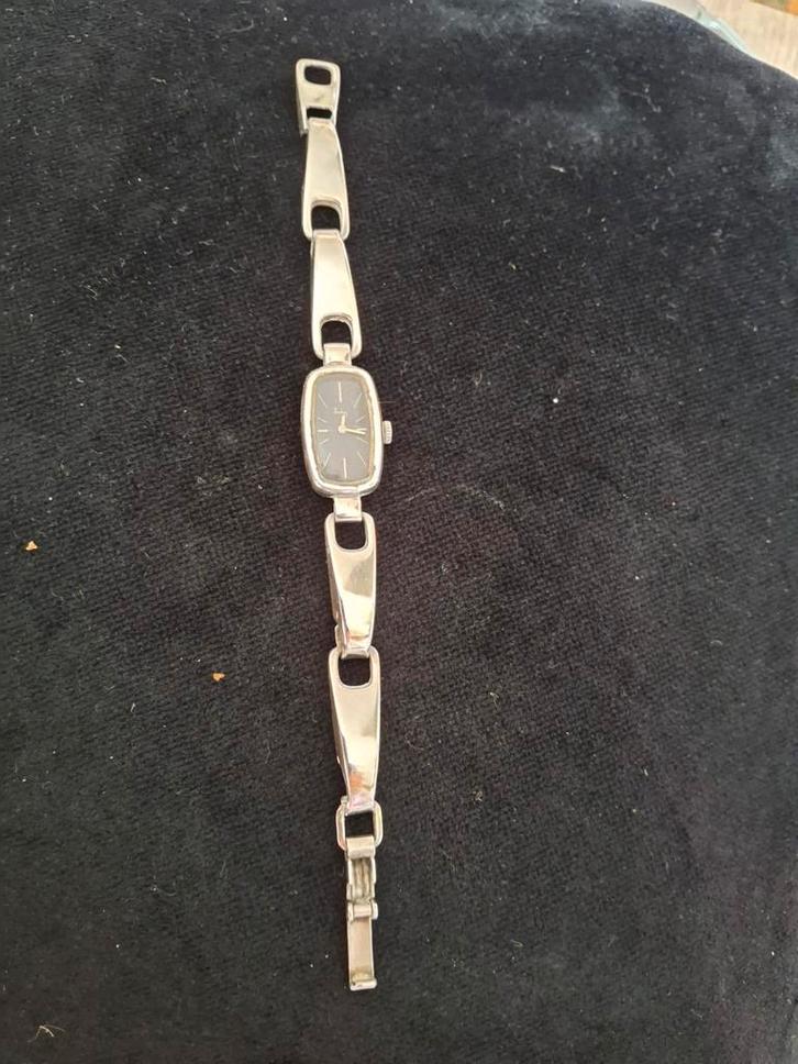 Dames horloge zilver 835, Sieraden, Tassen en Uiterlijk, Armbanden, Gebruikt, Zilver, Zilver, Ophalen of Verzenden