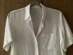 Witte blouse maat 40, rayon, zijde look, Verzenden, Nieuw, Maat 38/40 (M), Wit