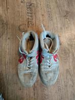Rood beige suede schoenen (maat 39), Kleding | Dames, Ophalen, Zo goed als nieuw, Rood, Sneakers of Gympen