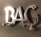 Metalen kapstok ‘BAG’ om tassen aan op te hangen, Wandkapstok, Ophalen of Verzenden, Zo goed als nieuw, Minder dan 100 cm