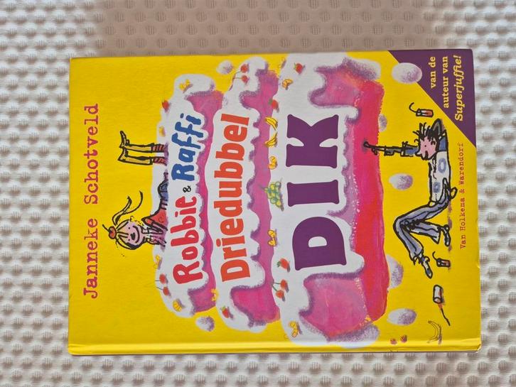 Janneke Schotveld - Robbie & Raffi driedubbeldik, Boeken, Kinderboeken | Jeugd | onder 10 jaar, Zo goed als nieuw, Ophalen of Verzenden