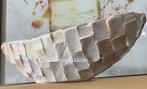 SCHELPENVAAS CREME MOTHER OF PEARL ERIC KUSTER STYLE VAAS, Huis en Inrichting, Ophalen of Verzenden