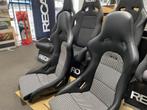 Recaro Classic Pole position Leder pepita zwart kuipstoel, Ophalen of Verzenden