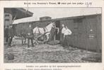 ROTTERDAM EMPLACEMENT INLADEN PAARDEN GOEDERENWAGONS LOODS, Verzamelen, Zuid-Holland, Ongelopen, Voor 1920, Verzenden