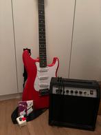 Elektrische gitaar starter kit, Met versterker, Zo goed als nieuw, Solid body, Ophalen