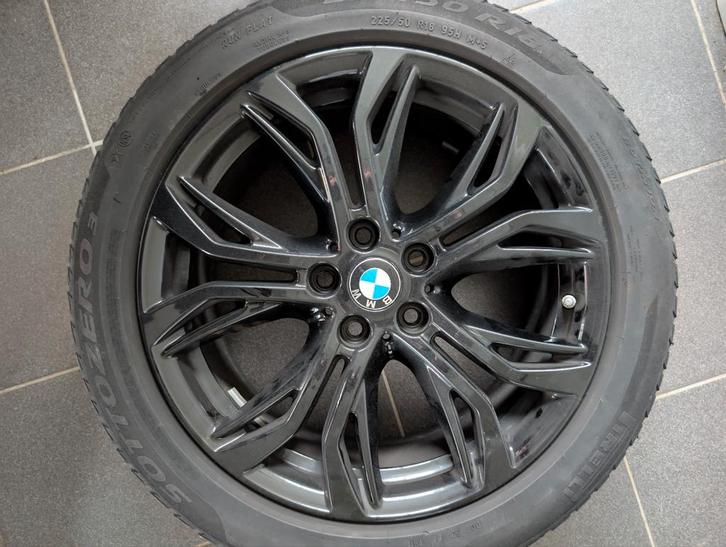 Orginele BMW velgen met sensoren, Auto-onderdelen, Banden en Velgen, Velg(en), Winterbanden, 18 inch, 225 mm, Gebruikt, Ophalen