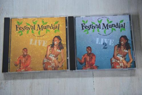 FESTIVAL MUNDIAL LIVE = Deel 1 en 2 = 2CDbox, Cd's en Dvd's, Cd's | Wereldmuziek, Aziatisch, Boxset, Verzenden