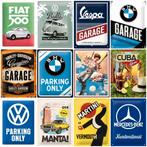 Citroen 2CV auto relief reclamebord van metaal wandbord deco, Ophalen of Verzenden, Nieuw, Auto's