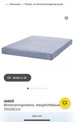Ikea bed Neiden with mattress Vadsö, Huis en Inrichting, Ophalen, Zo goed als nieuw, Tweepersoons, 140 cm