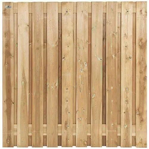 Schuttingscherm geimpregneerd - 21 plank, Tuin en Terras, Schuttingen, Nieuw, Hout, 1 tot 2 meter, Minder dan 3 meter, Ophalen of Verzenden