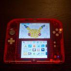 Nintendo 2ds omega ruby transparant editie, Spelcomputers en Games, Spelcomputers | Nintendo 2DS en 3DS, Met games, 2DS, Ophalen of Verzenden