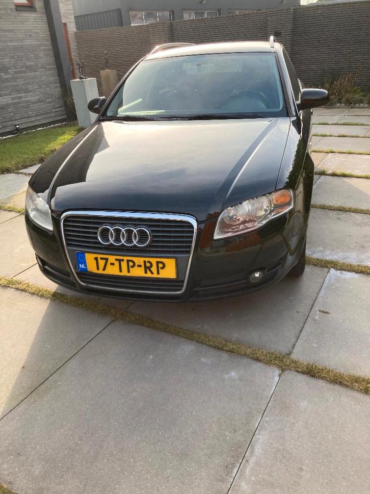 Audi A4 1.6 Avant 75KW 2007 Zwart, Auto's, Audi, Particulier, A4, ABS, Airconditioning, Alarm, Centrale vergrendeling, Climate control