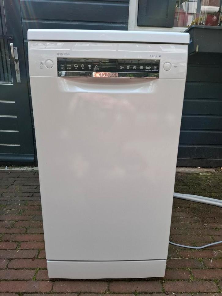 Bosch SPS4EMW28E / Vrijstaande vaatwasser, Witgoed en Apparatuur, Vaatwasmachines, Zo goed als nieuw, Minder dan 85 cm, Ophalen