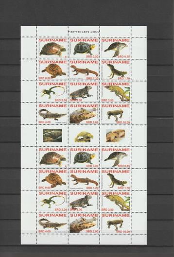 Suriname 2007, 1437 t/m 1448, heel vel, Postfris. beschikbaar voor biedingen