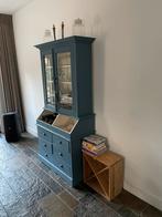 Grutterskast oud blauw, Huis en Inrichting, Kasten | Buffetkasten, Ophalen, Gebruikt, 100 tot 150 cm, 200 cm of meer