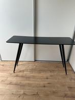Side table zwart, Ophalen, Zo goed als nieuw, 25 tot 50 cm, Rechthoekig