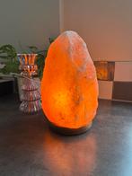 Grote zoutlamp met schakelaar, Ophalen of Verzenden, Gebruikt, Overige materialen, Minder dan 50 cm