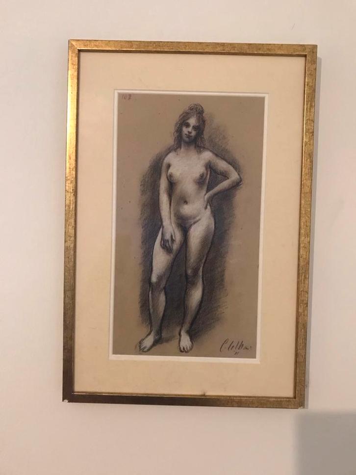 cornelis le mair, Antiek en Kunst, Kunst | Tekeningen en Foto's, Ophalen of Verzenden