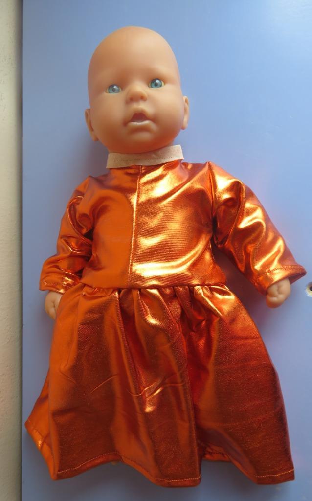 Chou Chou pop 36c poppenkleertjes poppenkleding feestjurk 14, Kinderen en Baby's, Speelgoed | Poppen, Nieuw, Babypop, Ophalen of Verzenden