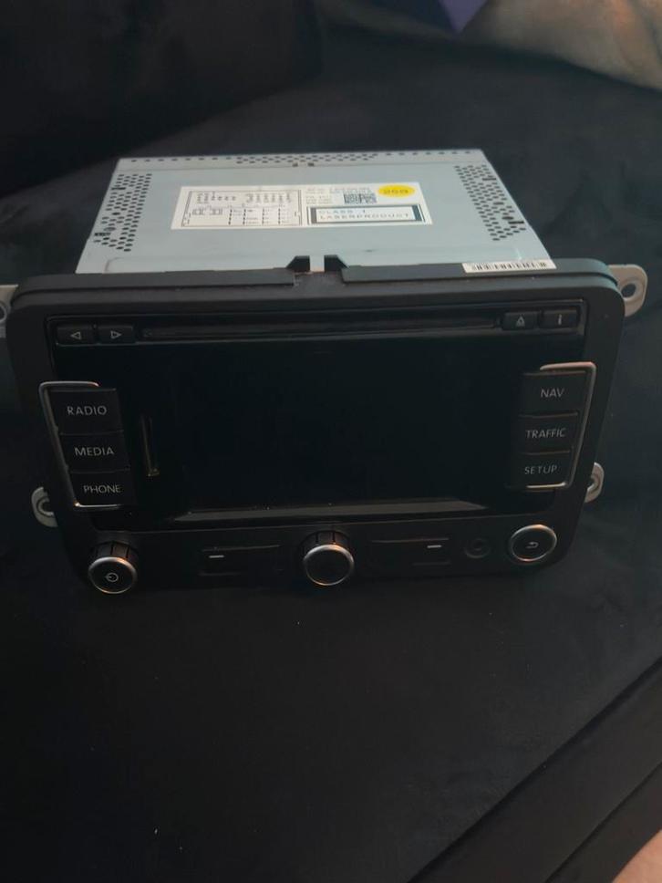 VW Golf 6 Radio - Perfecte Staat!, Auto diversen, Autoradio's, Zo goed als nieuw, Ophalen of Verzenden