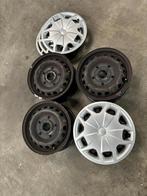 Ford velgen set 16 inch incl. wieldoppen, Ophalen, Gebruikt