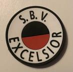 S.B.V. Excelsior magneet voor de fan! van gummi 3D rond, Ophalen of Verzenden, Overige typen