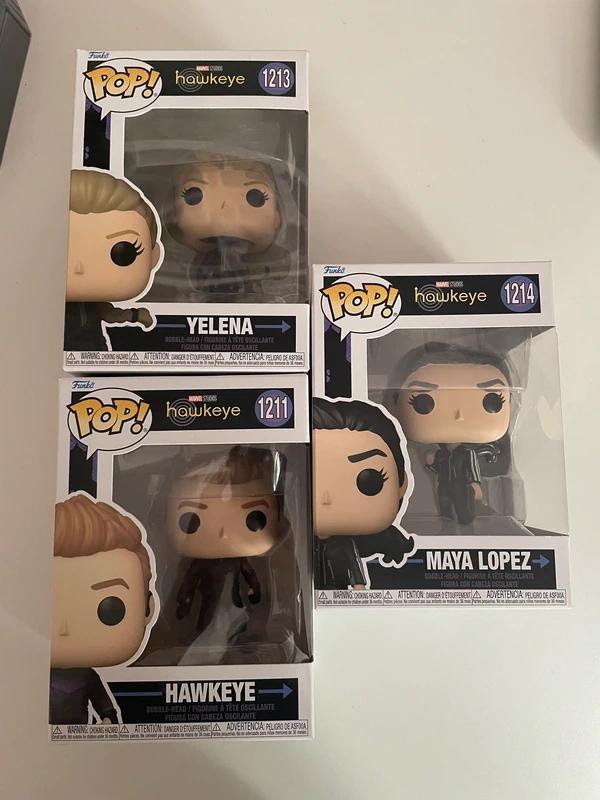 Funko Pop - Marvel Hawkeye set, Verzamelen, Poppetjes en Figuurtjes, Zo goed als nieuw, Ophalen of Verzenden
