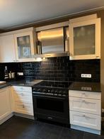 Moderne Nolte keuken met Liebherr en Siemens, Huis en Inrichting, Keuken | Complete keukens, Gebruikt, Wit, Hoekkeuken, Ophalen of Verzenden