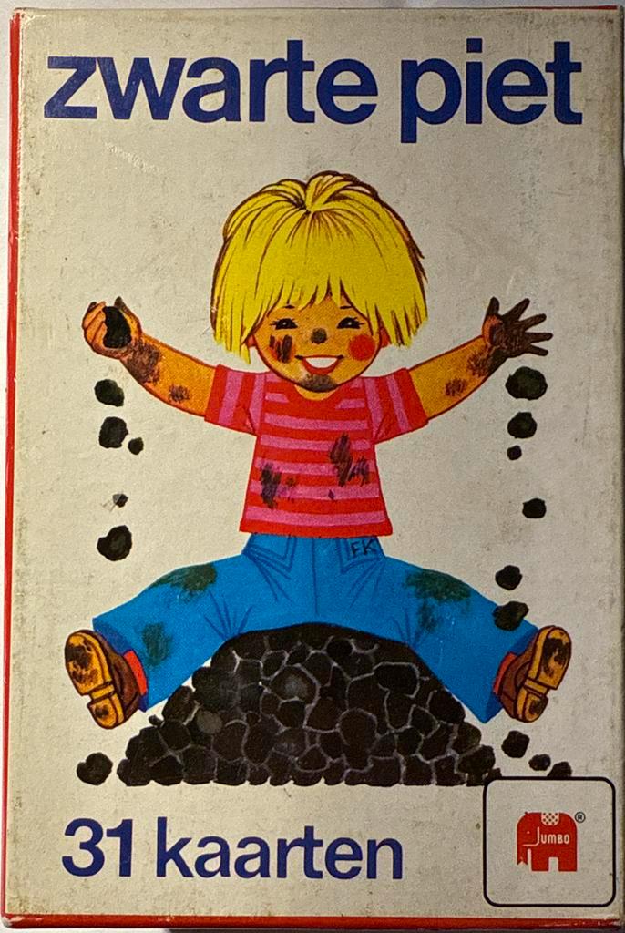 Zwarte Piet Kaartspel - Jumbo - 1979, Hobby en Vrije tijd, Gezelschapsspellen | Kaartspellen, Gebruikt, Een of twee spelers, Ophalen of Verzenden