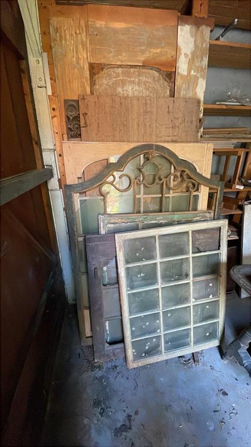 Diverse oude deuren en ramen, Antiek en Kunst, Curiosa en Brocante, Ophalen