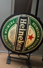 Heineken lamp inclusief reclame zuil, Ophalen, Zo goed als nieuw, Lichtbak of (neon) lamp