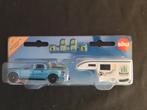 Siku Ford F150 Pick-up Camper setje 9,9 cm blauw 7-delig, Ophalen of Verzenden, Nieuw, Auto