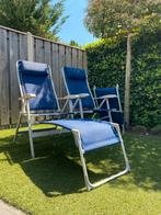Set campingstoelen met voetensteun (Bo Camp), Ophalen, Zo goed als nieuw, Campingstoel