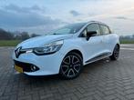 Renault Clio Energy TCe 90pk S&S 2013 Wit, Auto's, Renault, Voorwielaandrijving, Stof, 565 kg, Zwart