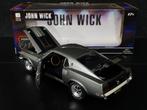 Highway 61 1:18 1969 Ford Mustang Boss 429 John Wick, Overige merken, Auto, Onbekend, Nieuw