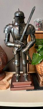 Metalen ridder harnas 44 cm hoog, Ophalen of Verzenden