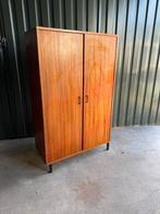 Vintage Simpla-Lux Teak Kast Wandmeubel Kledingkast, Ophalen of Verzenden, Zo goed als nieuw, 25 tot 50 cm, 150 tot 200 cm