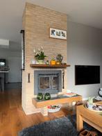 Inzethaard barbas 52 panolux met ventilatoren houtkachel, Ophalen, Gebruikt, Inbouwhaard, Houthaard