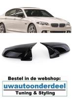 BMW 5 Serie F10 F11 LCI Wing Spiegelkappen Glans Zwart, Verzenden