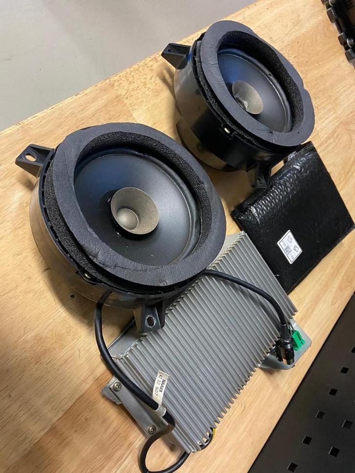 Saab 9-3 OG AS3 audio upgrade, versterker en deurspeakers, Auto diversen, Autospeakers, Gebruikt, Ophalen of Verzenden