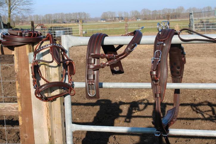 Te koop bruin mini shetlander mentuig nieuw, Dieren en Toebehoren, Paarden en Pony's | Hoofdstellen en Tuigage, Nieuw, Overige soorten