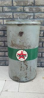 Groot zeldzaam CALTEX blik, Ophalen of Verzenden, Zo goed als nieuw, Overige, Overige merken