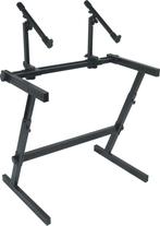 dubbele Keyboard standaard Quik Lok Z-726, Muziek en Instrumenten, Standaards, Ophalen, Zo goed als nieuw, Muziekstandaard, Keyboard of Synthesizer