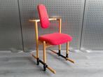 1x Stokke (Variér) Flysit (Pendulum) (Rood), Zeer Mooi!, Huis en Inrichting, Stoelen, Gebruikt, Metaal, Ophalen of Verzenden, Variér