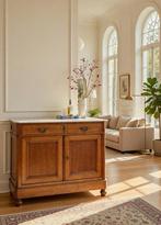 Antieke commode / dressoir marmer blad, Huis en Inrichting, Ophalen, Zo goed als nieuw, 25 tot 50 cm