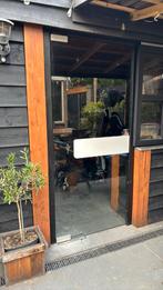 Glazen klapdeur veranda, Ophalen, 80 tot 100 cm, Binnendeur, Glas
