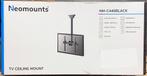 Neomounts NM-C440 BLACK, TV Plafondsteun, Zwart, Ophalen, Nieuw