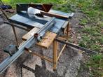 Te koop nette zaagtafel scheppach met bijbehoren, Doe-het-zelf en Verbouw, Gereedschap | Zaagmachines, Ophalen, Gebruikt, Cirkelzaag